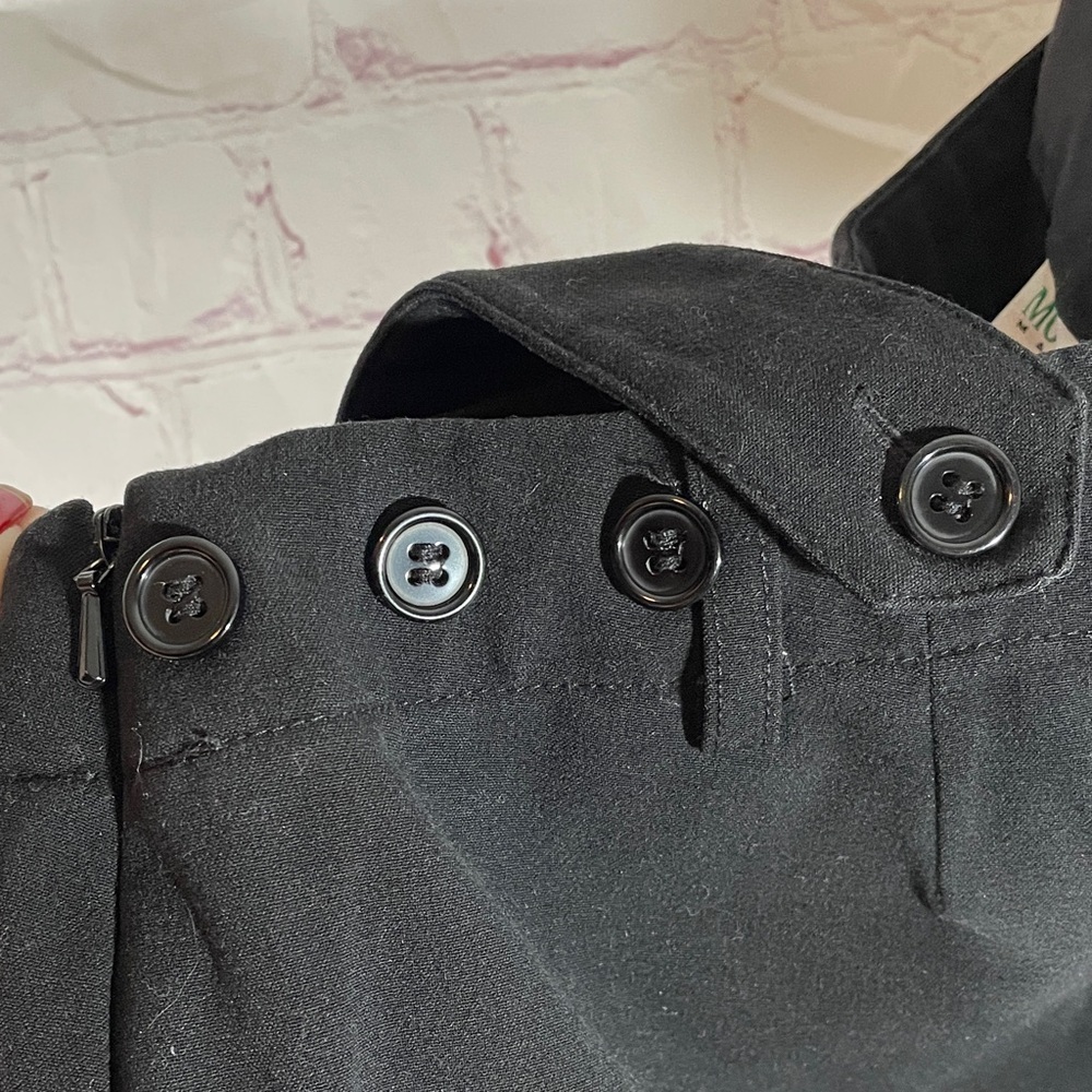 Motherhood Maternity Classic Black Flare Pants - Picture 5 of 9